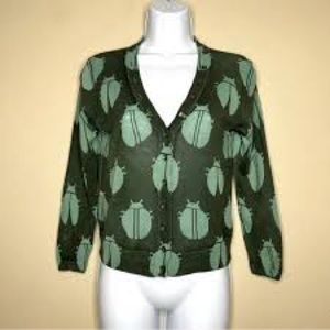 Fossil beetle cardigan balletcore cottage core